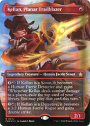 Kellan, Planar Trailblazer (Borderless) (Mana Foil) (FDN-392) [Foundations] Foil