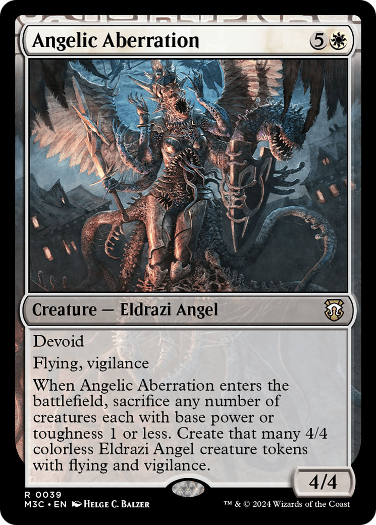 Angelic Aberration (M3C-039) [Modern Horizons 3 Commander]: (devoid)