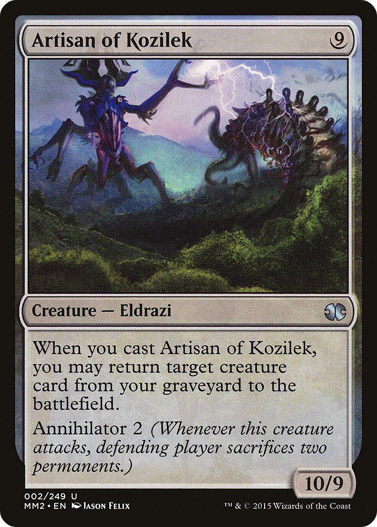 Artisan of Kozilek (MM2-002) [Modern Masters 2015]