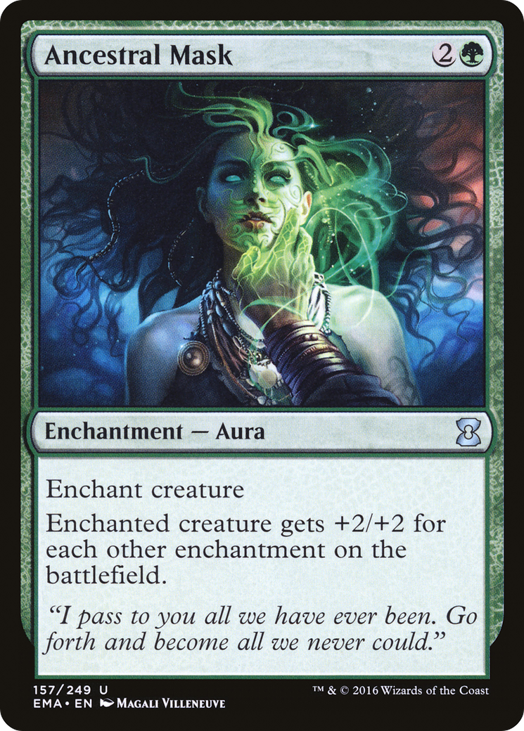 Ancestral Mask (EMA-157) [Eternal Masters] Foil