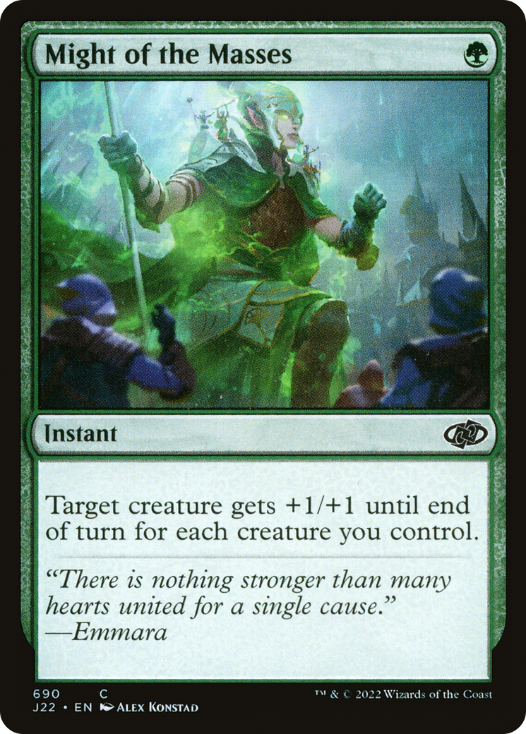 Might of the Masses (J22-690) [Jumpstart 2022]