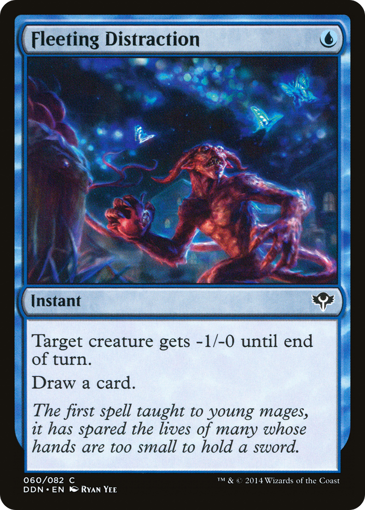 Fleeting Distraction (DDN-060) [Duel Decks: Speed vs. Cunning]