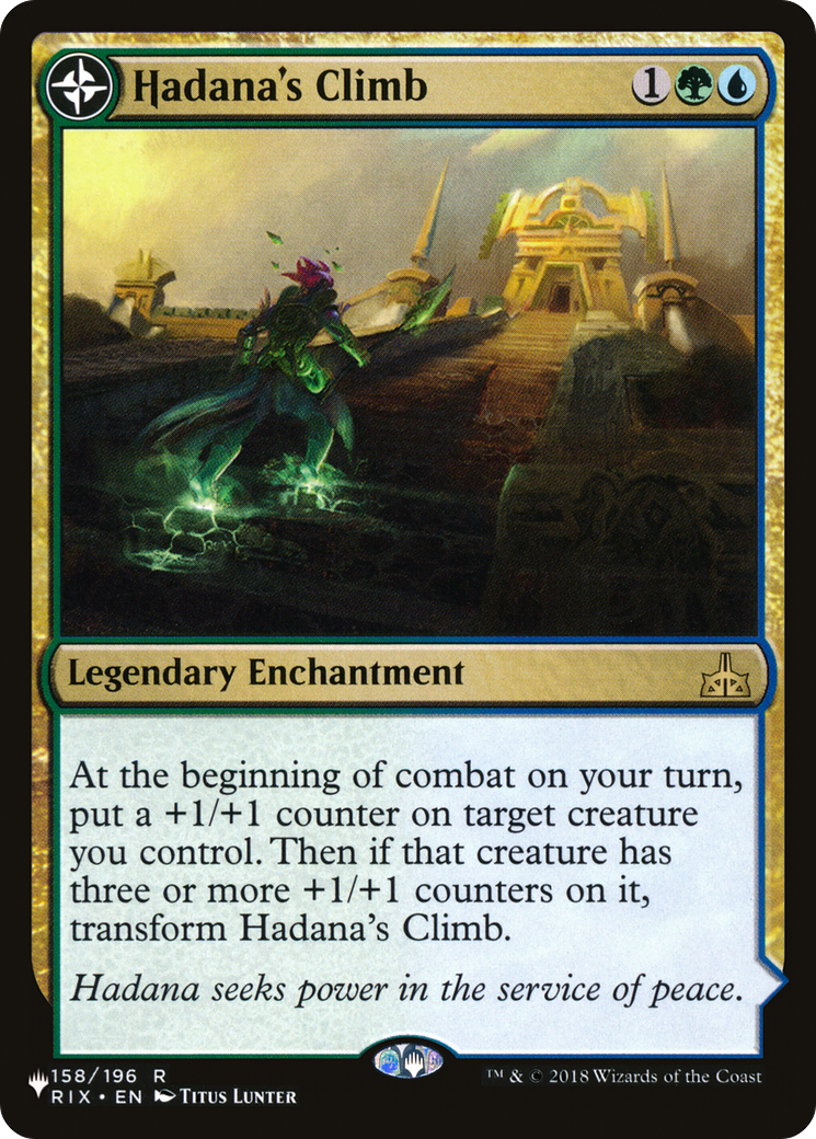 Hadana's Climb (LIST-RIX-158) [The List]