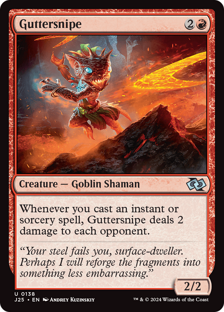 Guttersnipe (J25-138) [Foundations Jumpstart]