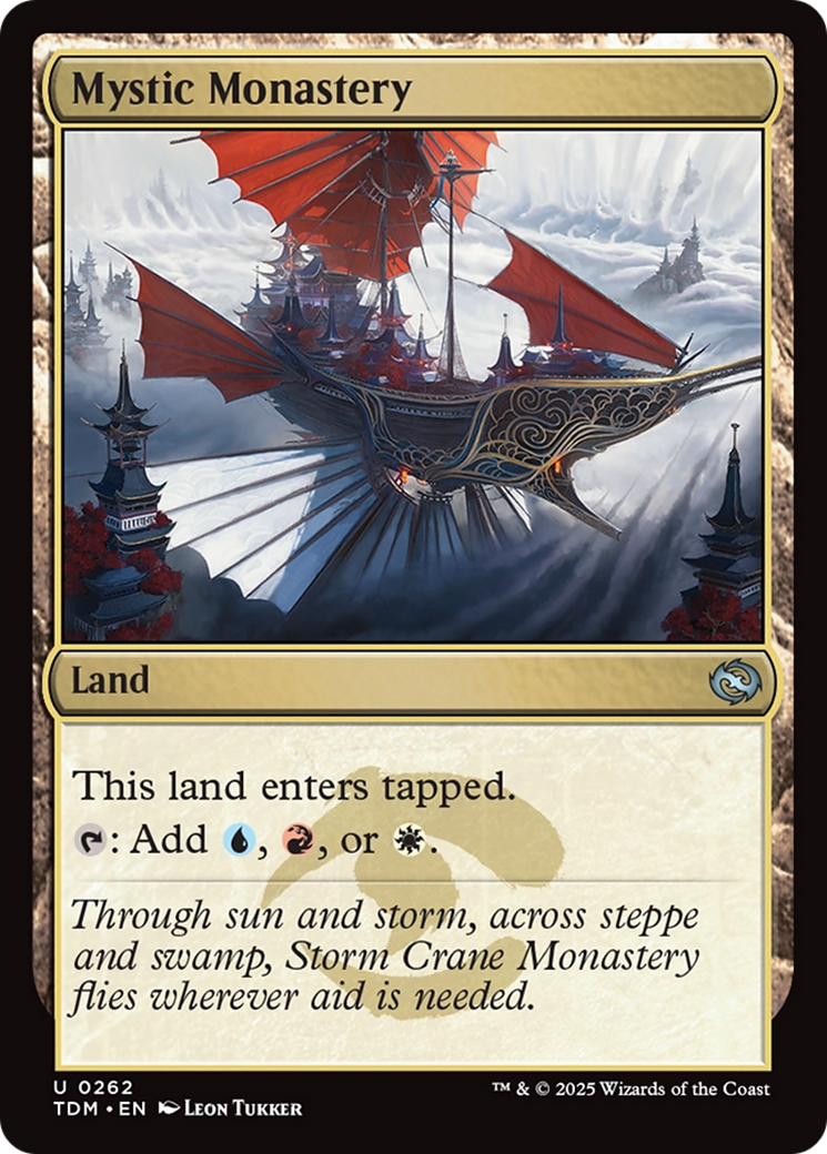 Mystic Monastery (TDM-262) [Tarkir: Dragonstorm]