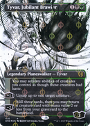 Tyvar, Jubilant Brawler (ONE-476) [Phyrexia: All Will Be One]: (Showcase) (Borderless) Foil