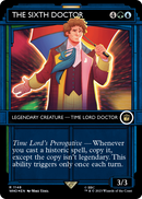 The Sixth Doctor (Showcase) (Surge Foil) (WHO-1148) (Borderless) [Doctor Who] Foil