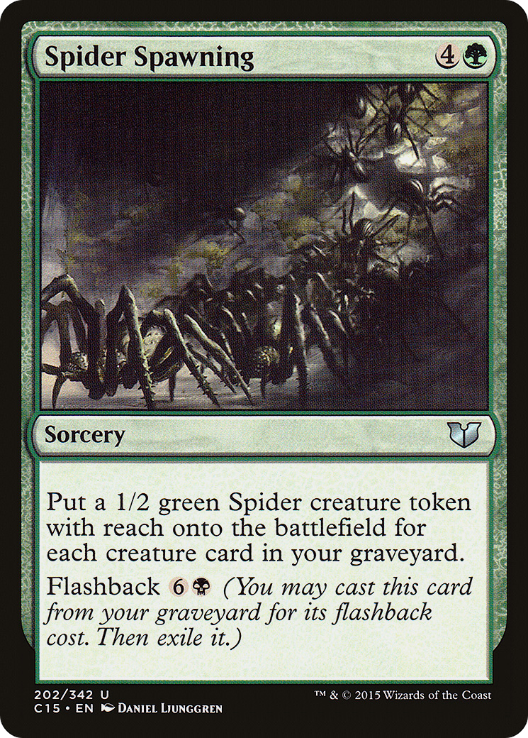 Spider Spawning (C15-202) [Commander 2015]