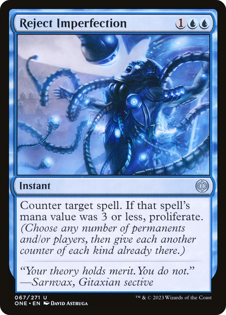 Reject Imperfection (ONE-067) [Phyrexia: All Will Be One]