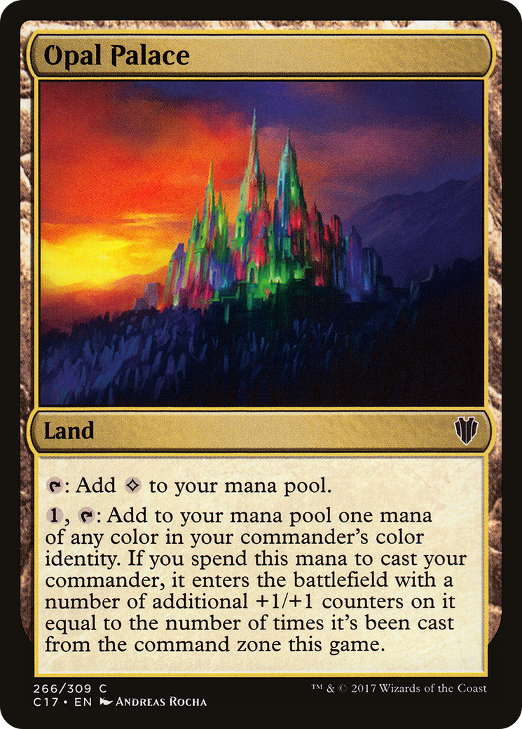 Opal Palace (C17-266) [Commander 2017]