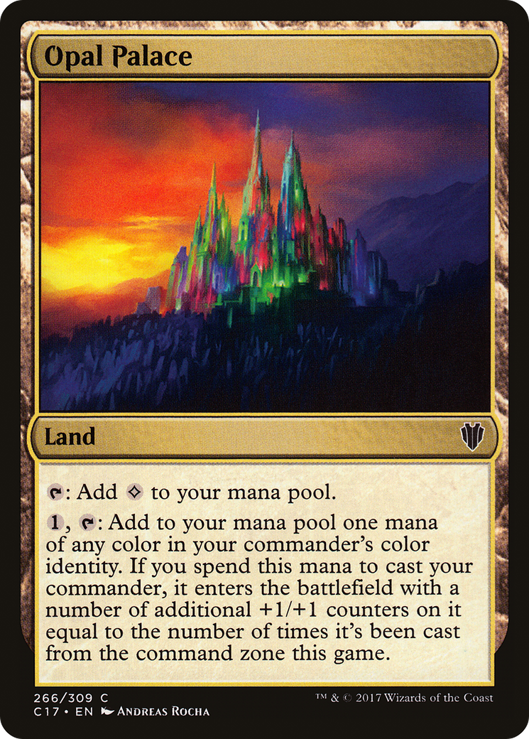 Opal Palace (C17-266) [Commander 2017]