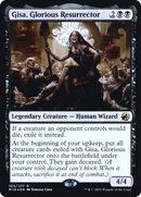 Gisa, Glorious Resurrector (PRE-103S) [Innistrad: Midnight Hunt Promos] Foil