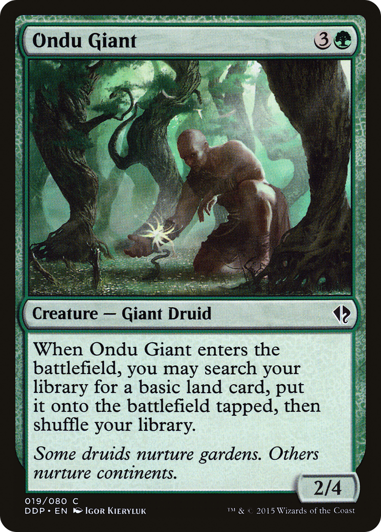 Ondu Giant (DDP-019) [Duel Decks: Zendikar vs. Eldrazi]