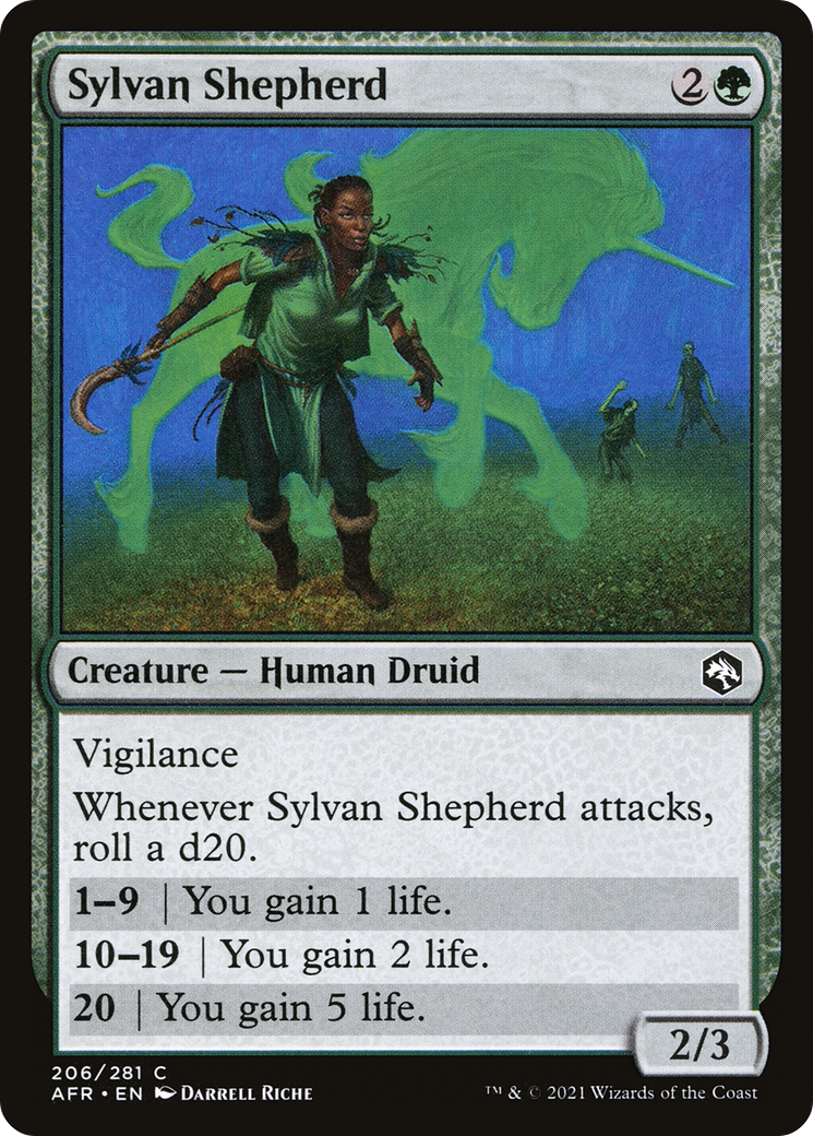 Sylvan Shepherd (AFR-206) [Adventures in the Forgotten Realms] Foil