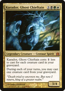 Karador, Ghost Chieftain (CMD-207) [Commander 2011]