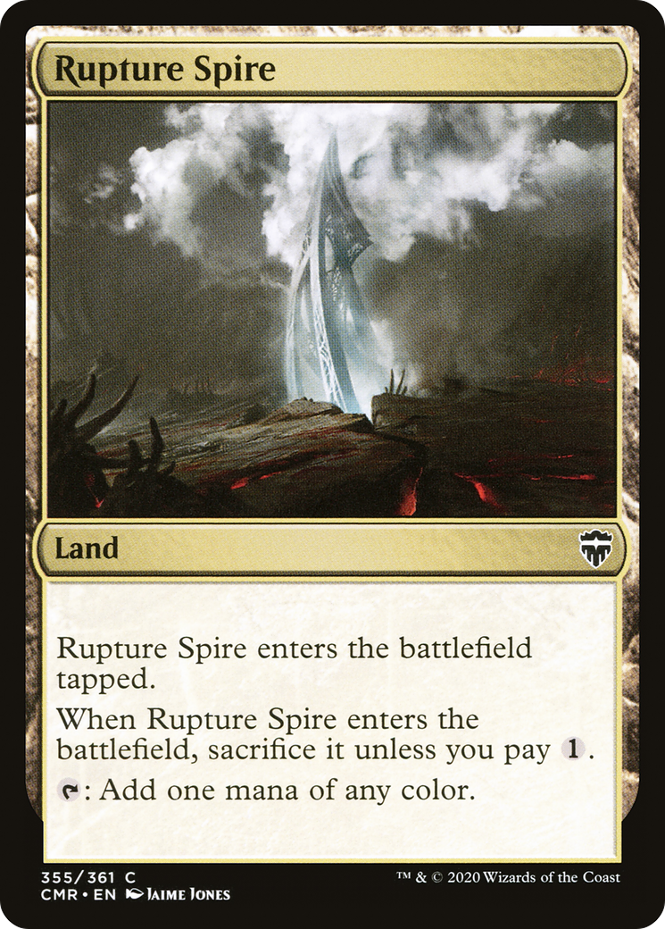 Rupture Spire (CMR-355) [Commander Legends]