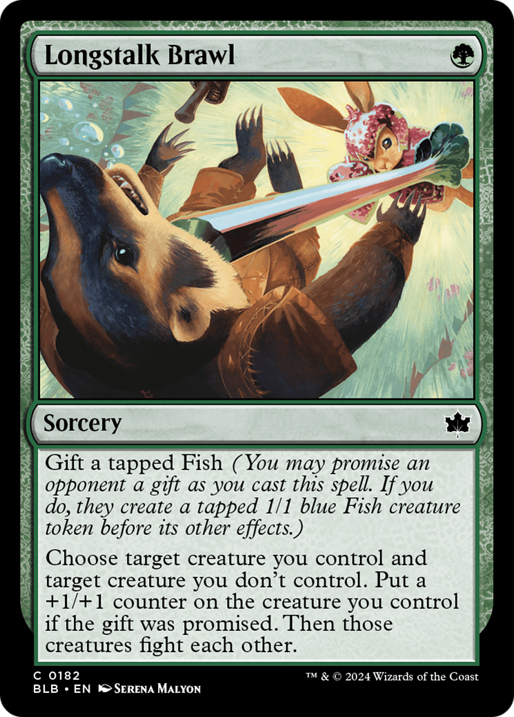 Longstalk Brawl (BLB-182) [Bloomburrow]