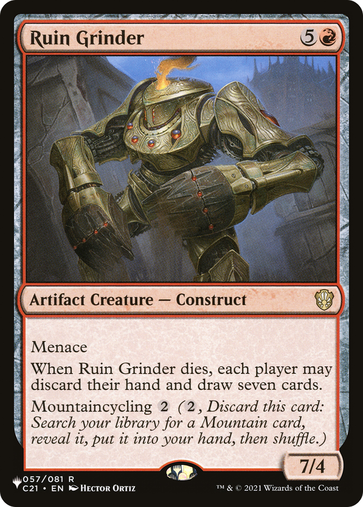 Ruin Grinder (LIST-C21-57) [The List]