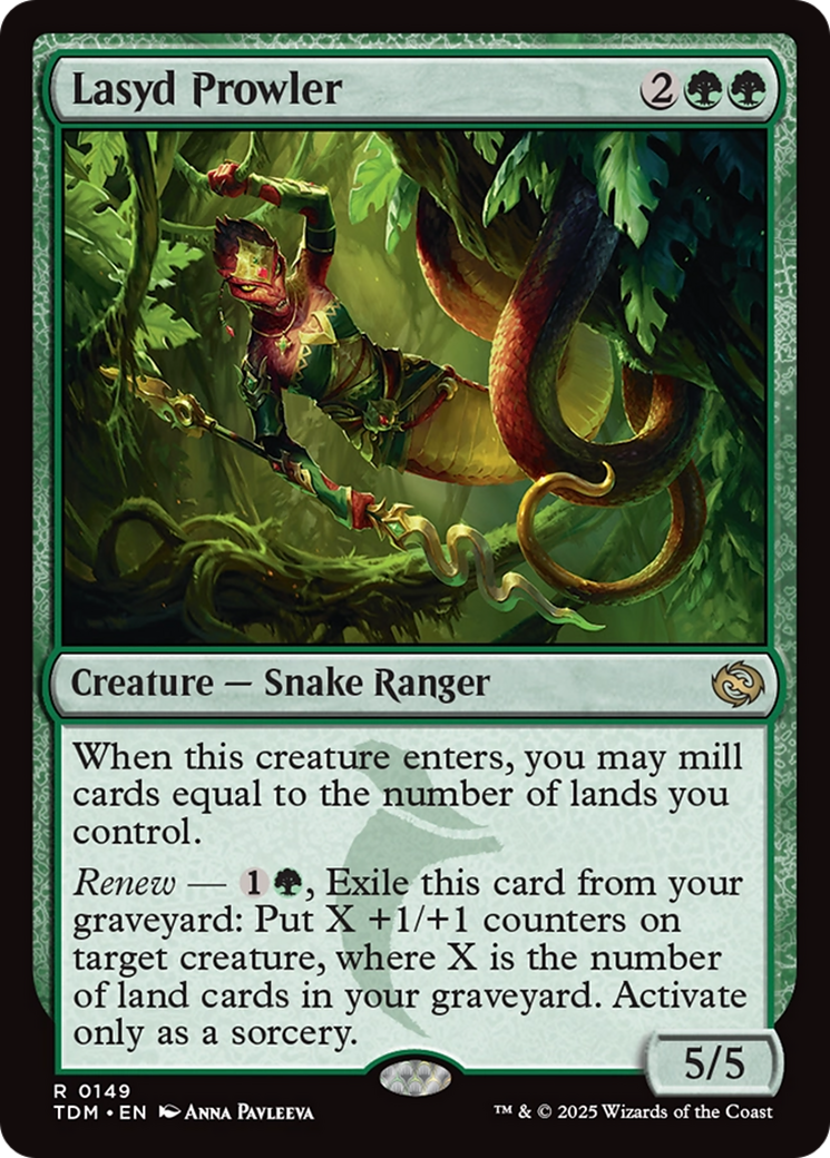 Lasyd Prowler (TDM-149) [Tarkir: Dragonstorm] Foil