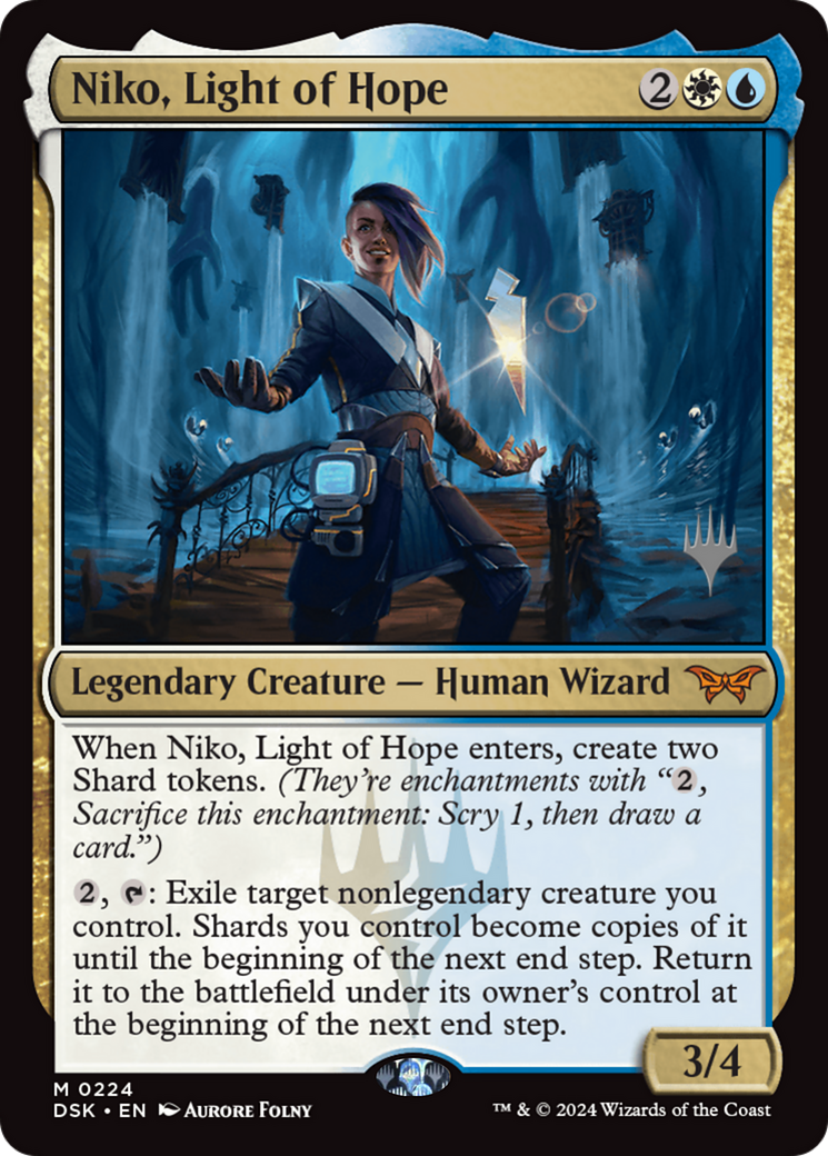 Niko, Light of Hope (PPDSK-224P) [Duskmourn: House of Horror Promos]