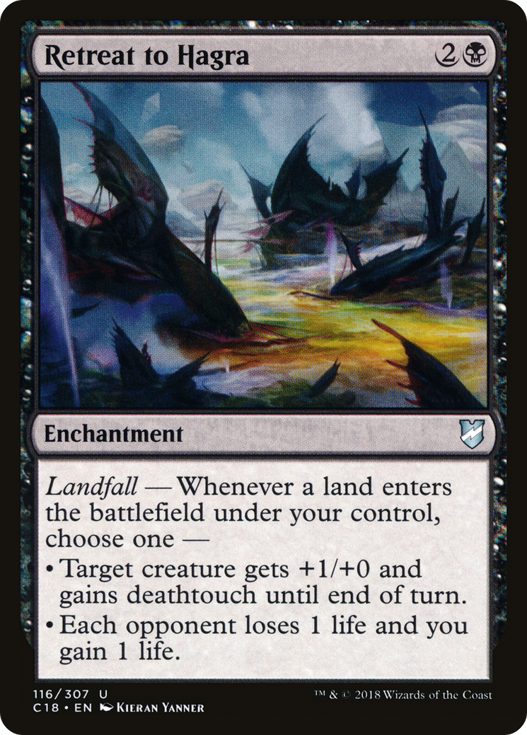 Retreat to Hagra (C18-116) [Commander 2018]