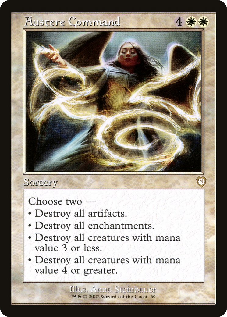 Austere Command (BRC-069) [The Brothers' War Commander]