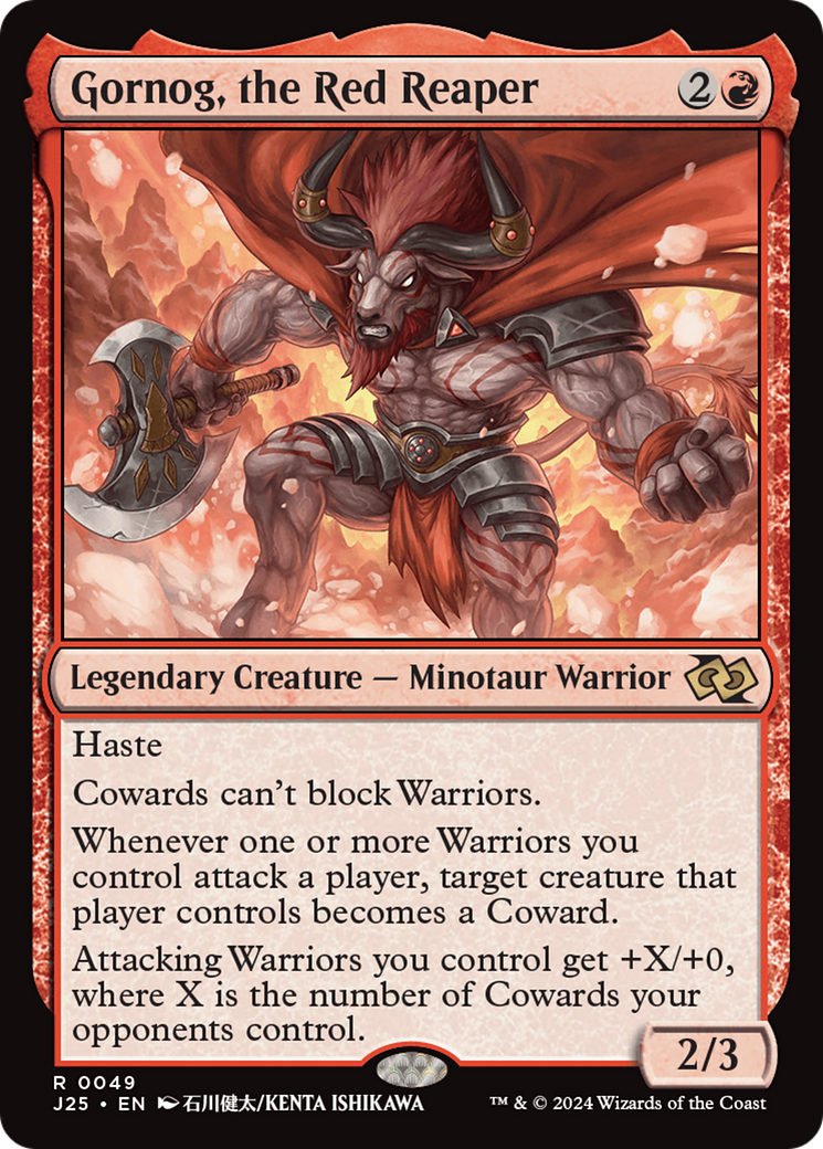 Gornog, the Red Reaper (J25-049) [Foundations Jumpstart]
