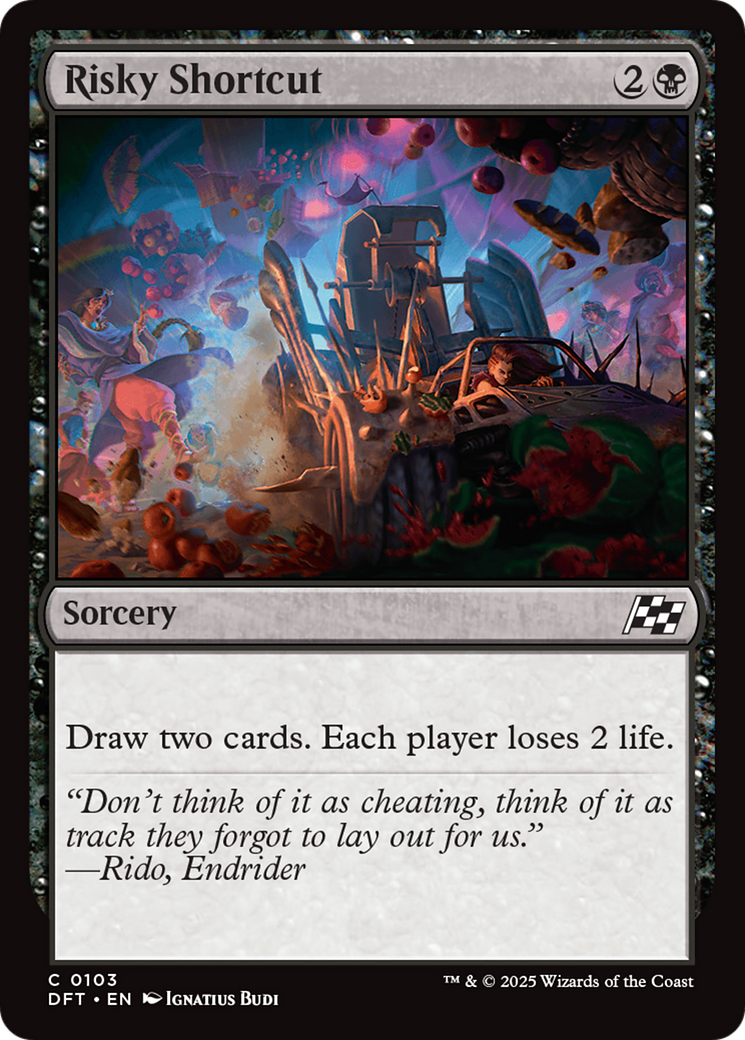 Risky Shortcut (DFT-103) [Aetherdrift] Foil