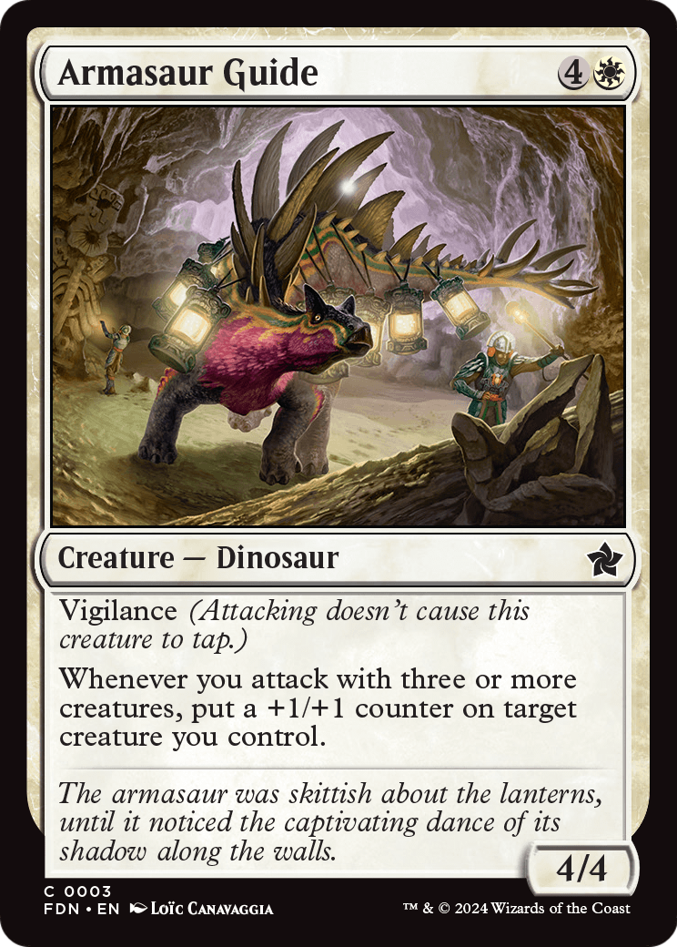 Armasaur Guide (FDN-003) [Foundations]