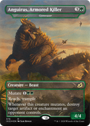 Anguirus, Armored Killer - Gemrazer (IKO-376) (Borderless) [Ikoria: Lair of Behemoths]