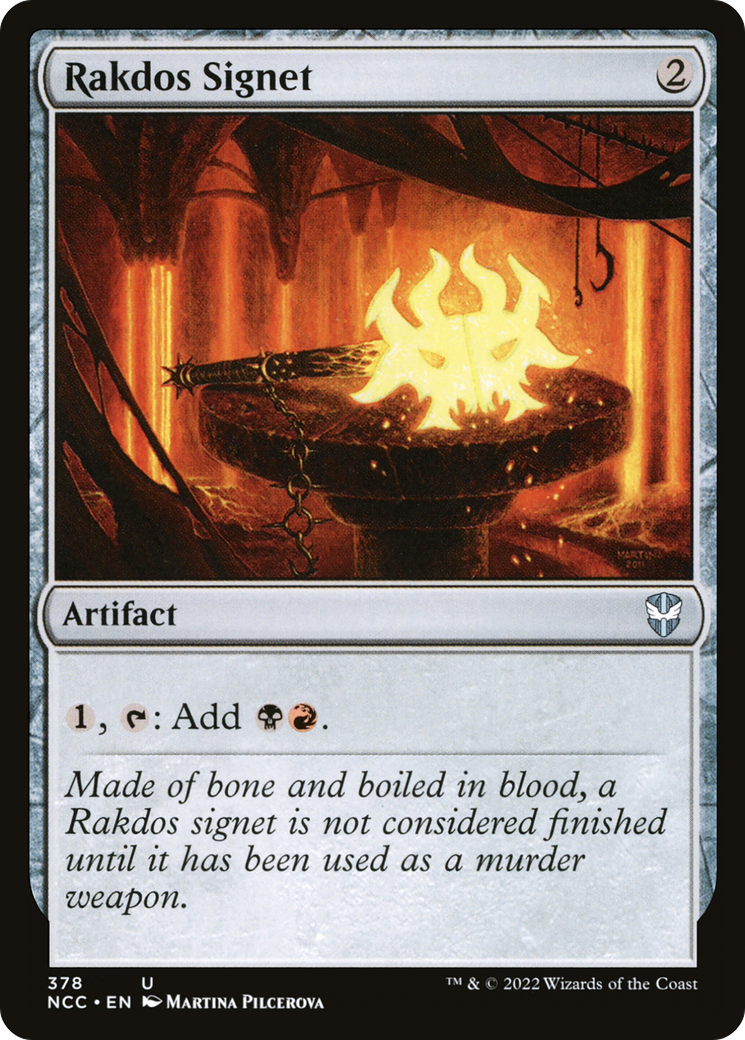 Rakdos Signet (NCC-378) [New Capenna Commander]