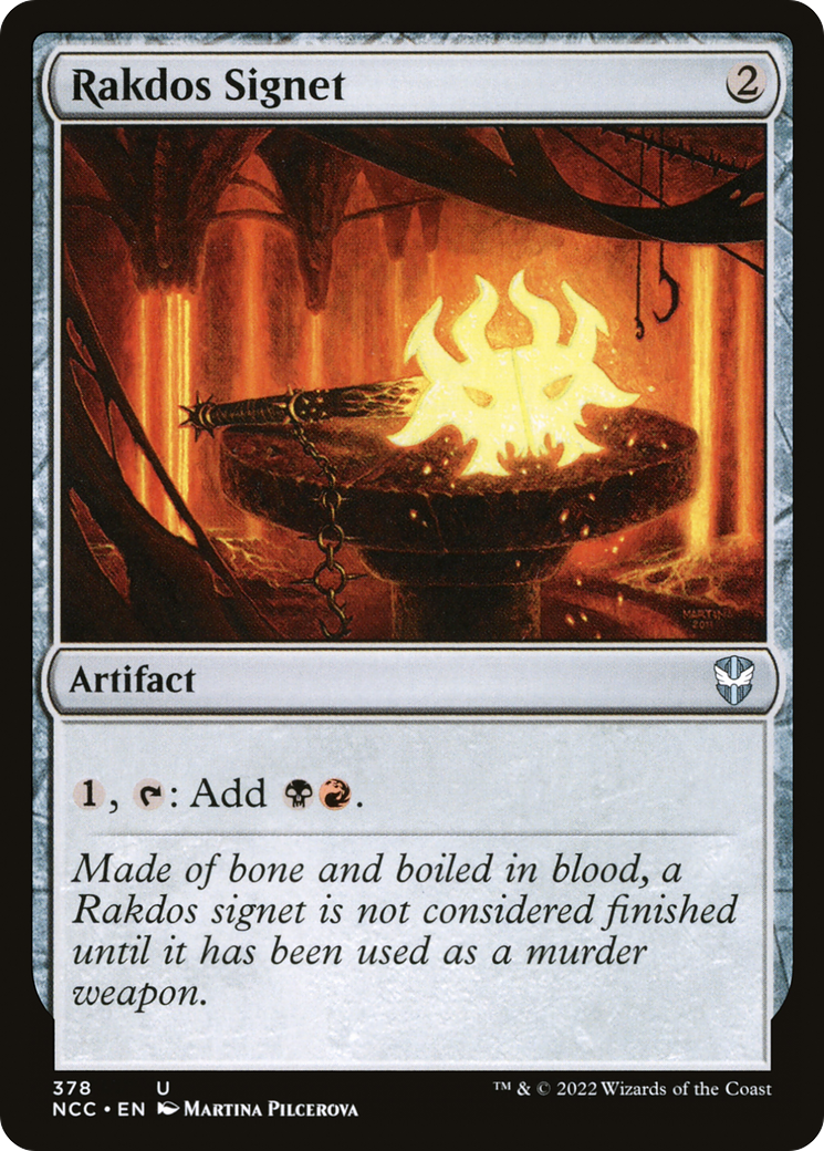 Rakdos Signet (NCC-378) [New Capenna Commander]