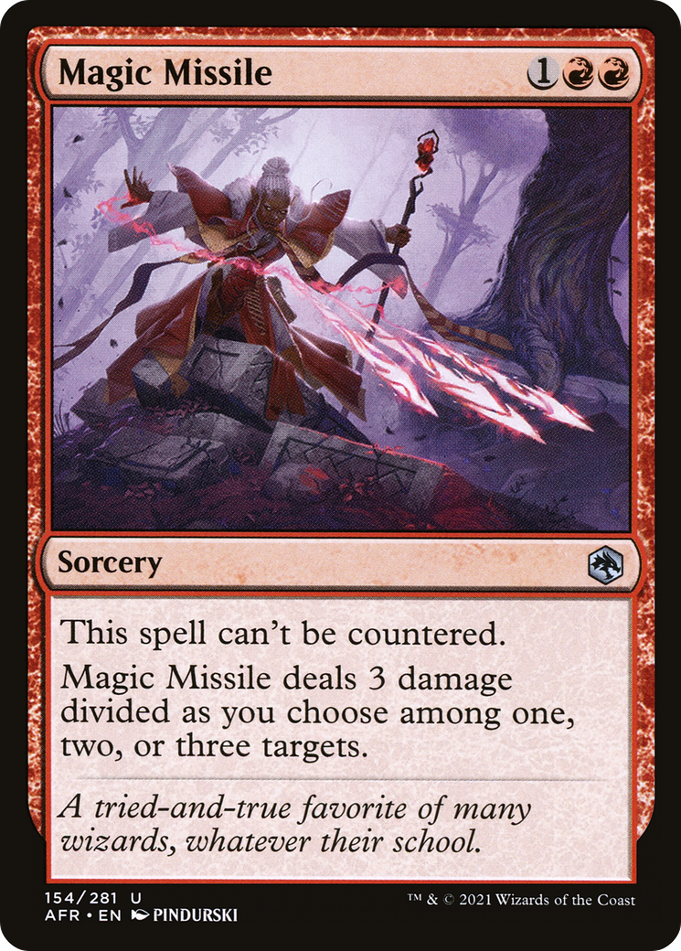 Magic Missile (AFR-154) [Adventures in the Forgotten Realms] Foil