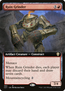 Ruin Grinder (Extended Art) (C21-384) [Commander 2021]