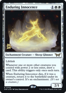 Enduring Innocence (PRE-06S) [Duskmourn: House of Horror Promos]: (enchantment) Foil