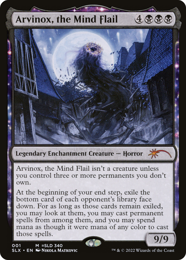 Arvinox, the Mind Flail (SLX-001) [Universes Within]: (enchantment)