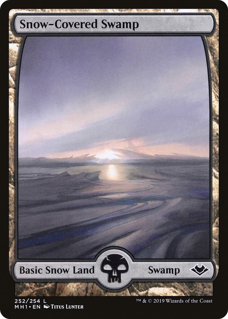 Snow-Covered Swamp (MH1-252) [Modern Horizons]