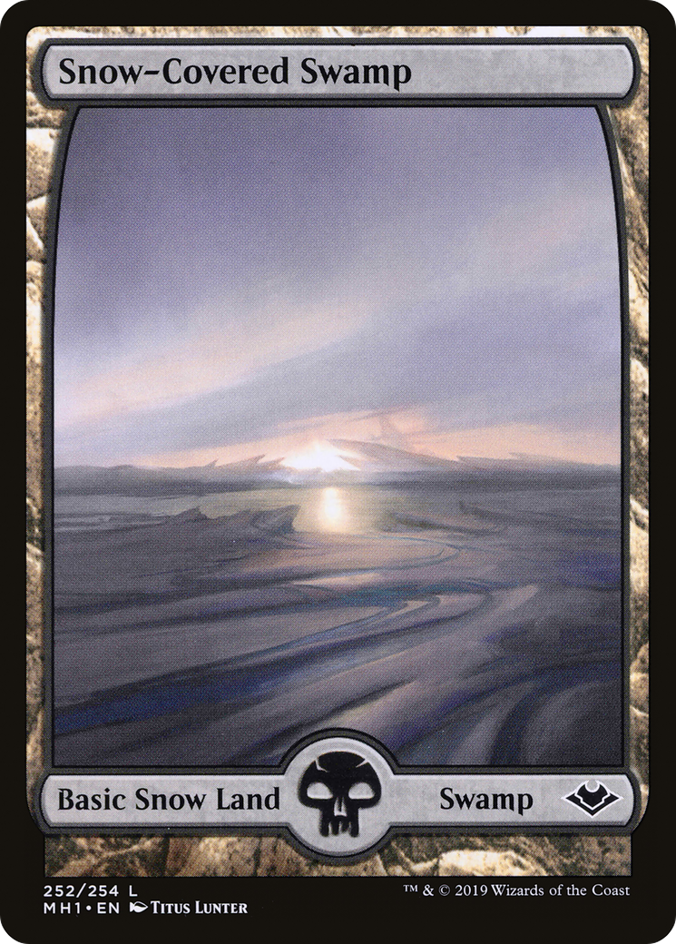Snow-Covered Swamp (MH1-252) [Modern Horizons]