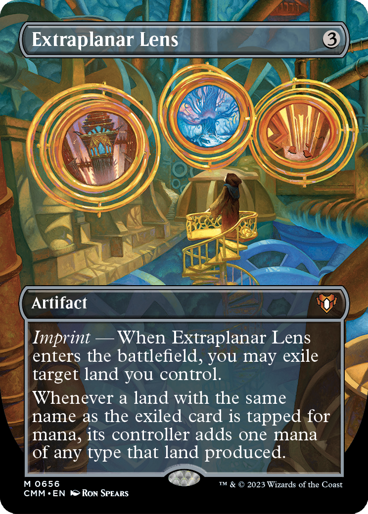 Extraplanar Lens (Borderless) (CMM-656) [Commander Masters]
