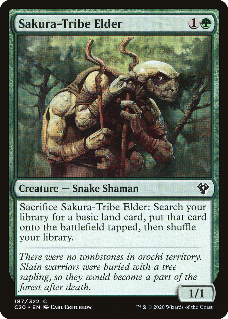 Sakura-Tribe Elder (C20-187) [Commander 2020]