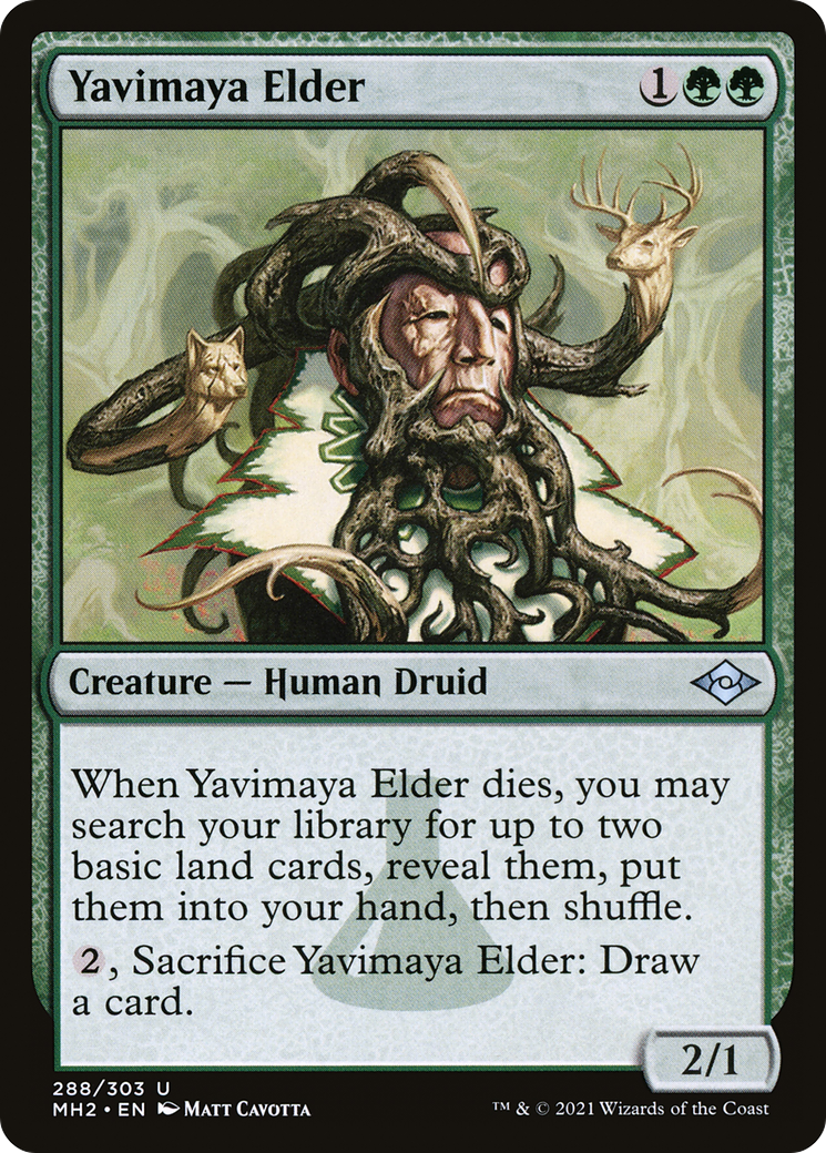 Yavimaya Elder (MH2-288) [Modern Horizons 2]