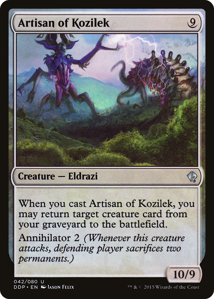 Artisan of Kozilek (DDP-042) [Duel Decks: Zendikar vs. Eldrazi]