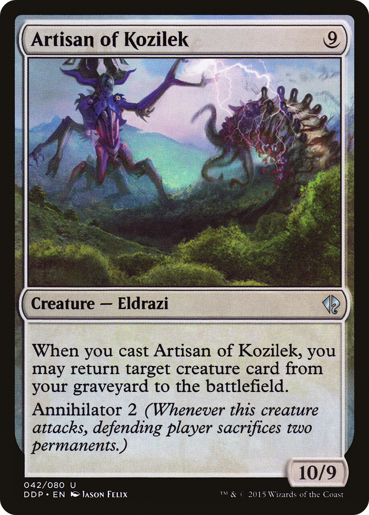 Artisan of Kozilek (DDP-042) [Duel Decks: Zendikar vs. Eldrazi]