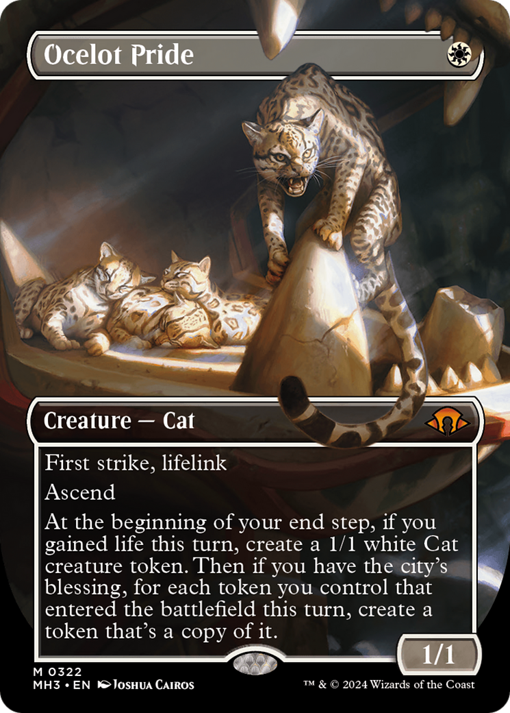 Ocelot Pride (MH3-322) [Modern Horizons 3] (Borderless)