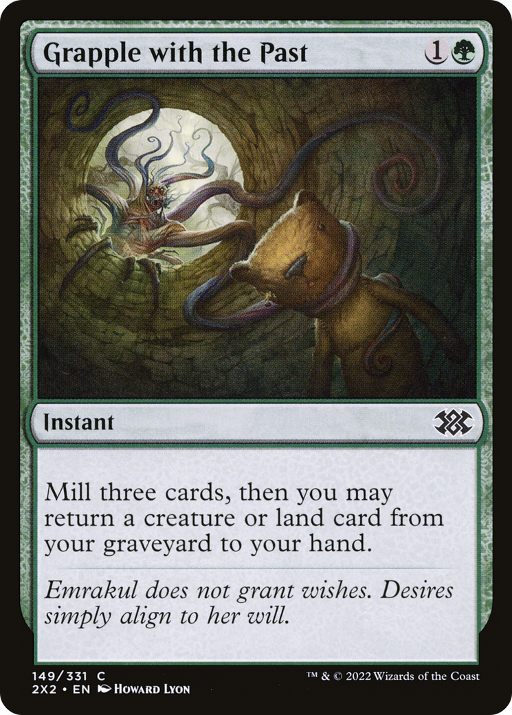 Grapple with the Past (2X2-149) [Double Masters 2022] Foil