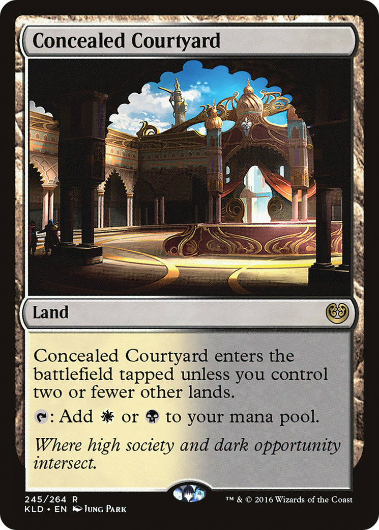 Concealed Courtyard (KLD-245) [Kaladesh] Foil