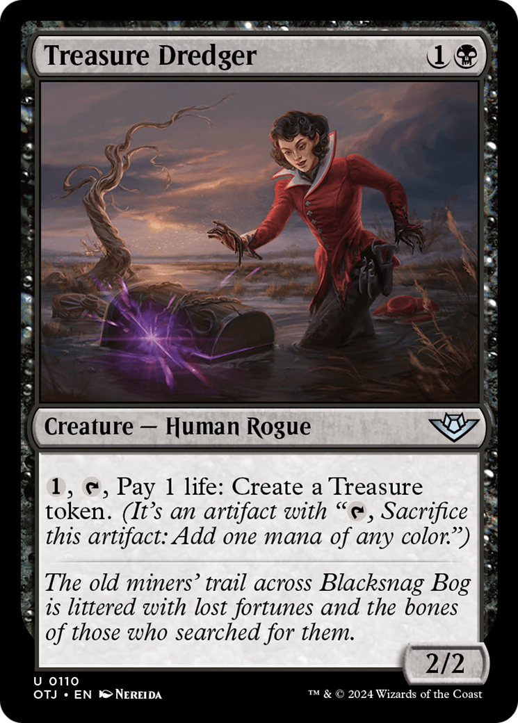 Treasure Dredger (OTJ-110) [Outlaws of Thunder Junction]