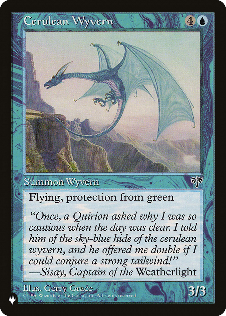 Cerulean Wyvern (LIST-MIR-57) [The List]