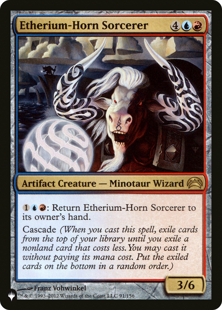 Etherium-Horn Sorcerer (LIST-PC2-91) [The List]