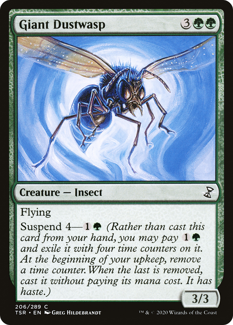 Giant Dustwasp (TSR-206) [Time Spiral Remastered] Foil